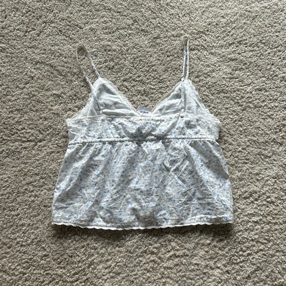 NWT Cotton On Floral Cotton Lace Cami Tank - Picture 5 of 5